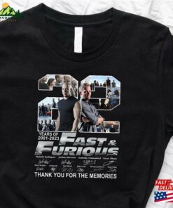Fast And Furious Shirt 22 Years Of The Tee X 2023 Movie T-Shirt Unisex Fast And Furious Shirt 22 Years Of The Tee X 2023 Movie T-Shirt Unisex