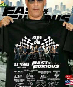Fast And Furious T-Shirt Ride Or Die Shirt X 2023 Movie Sweatshirt