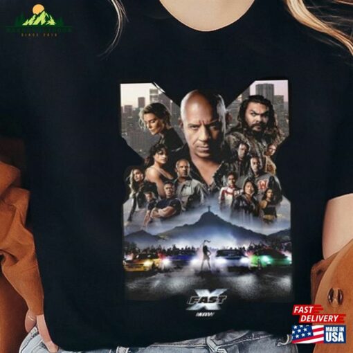 Fast X Shirt Vin Diesel Jason Mamoa Unisex Classic