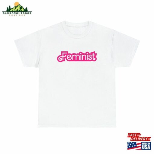 Feminist Barbie Font T-Shirt Hoodie