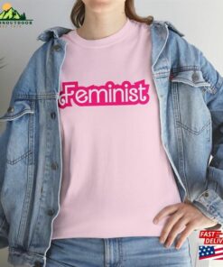 Feminist Barbie Font T Shirt Hoodie 4