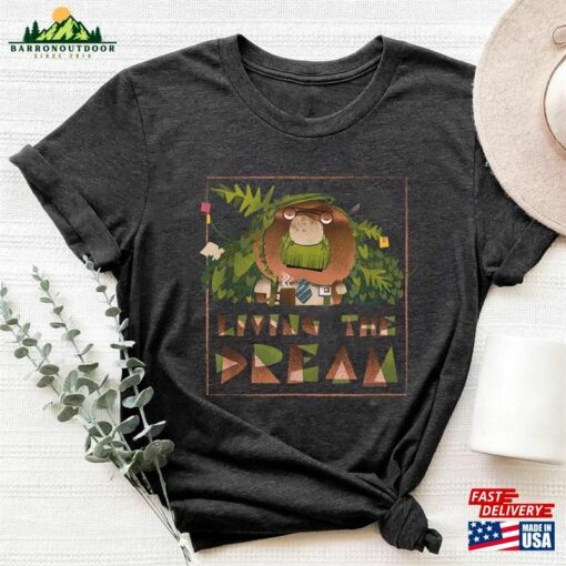 Fern Living The Dream Shirt Elemental 2023 Walt Disney World Unisex Classic