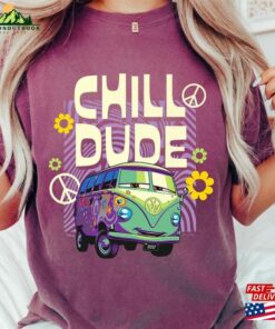 Fillmore Chill Dude Shirt Cars Movie Disney Sweatshirt Unisex Fillmore Chill Dude Shirt Cars Movie Disney Sweatshirt Unisex