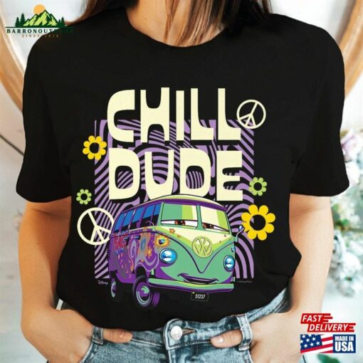 Fillmore Chill Dude Shirt Cars Movie Disney Sweatshirt Unisex