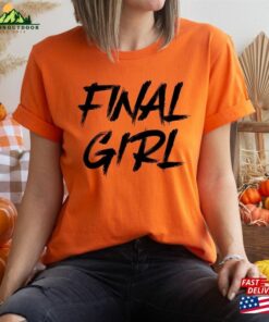 Final Girl Shirt Halloween Horror Ghost Face For Her Spooky Day Movie T-Shirt Classic Final Girl Shirt Halloween Horror Ghost Face For Her Spooky Day Movie T-Shirt Classic
