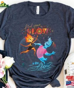 Find Your Glow And Flow Shirt Elemental 2023 Walt Disney World Sweatshirt Unisex 3