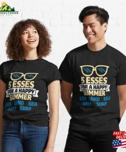 Five Esses For A Happy Summer Classic T-Shirt Unisex Five Esses For A Happy Summer Classic T-Shirt Unisex