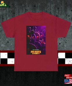 Five Nights At Freddy's 2023 Movie T-Shirt Poster Tee Unisex 2 Five Nights At Freddys 2023 Movie T Shirt Poster Tee Unisex 3