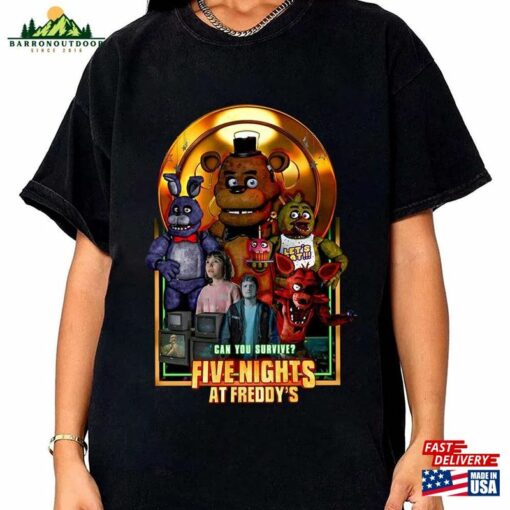 Five Nights At Freddy’s Movie 2023 Shirt Sweatshirt Unisex