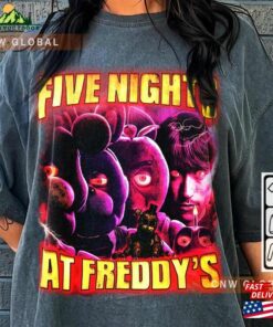 Five Nights At Freddy’s Movie Shirt Halloween Fnaf 2023 Vintage 90S Y2k Graphic Tee T-Shirt Unisex Five Nights At Freddy’s Movie Shirt Halloween Fnaf 2023 Vintage 90S Y2k Graphic Tee T-Shirt Unisex