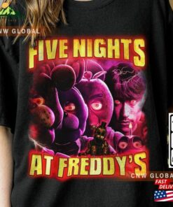 Five Nights At Freddy's Movie Shirt Halloween Fnaf 2023 Vintage 90S Y2k Graphic Tee T-Shirt Unisex 2 Five Nights At Freddys Movie Shirt Halloween Fnaf 2023 Vintage 90S Y2k Graphic Tee T Shirt Unisex 3