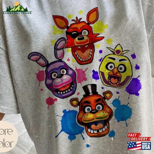 Five Nights At Freddy’s T-Shirt Horror Halloween 2023 Shirt Unisex Classic