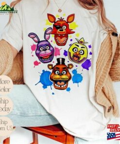 Five Nights At Freddy's T-Shirt Horror Halloween 2023 Shirt Unisex Classic 3 Five Nights At Freddys T Shirt Horror Halloween 2023 Shirt Unisex Classic 4