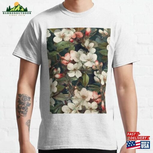 Floral Seamless Pattern Classic T-Shirt