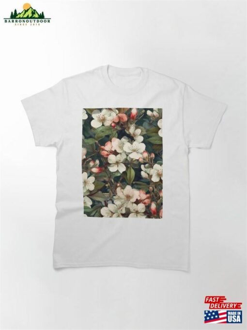 Floral Seamless Pattern Classic T-Shirt