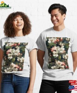 Floral Seamless Pattern Classic T-Shirt 2 Floral Seamless Pattern Classic T Shirt 3