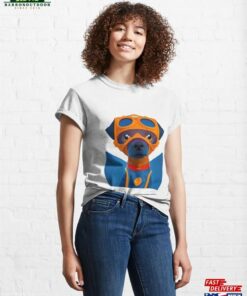 Flying Cute Dog Classic T-Shirt Unisex 3 Flying Cute Dog Classic T Shirt Unisex 4