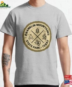 Franklin Mountains State Park Log Slice Classic T-Shirt Unisex Sweatshirt