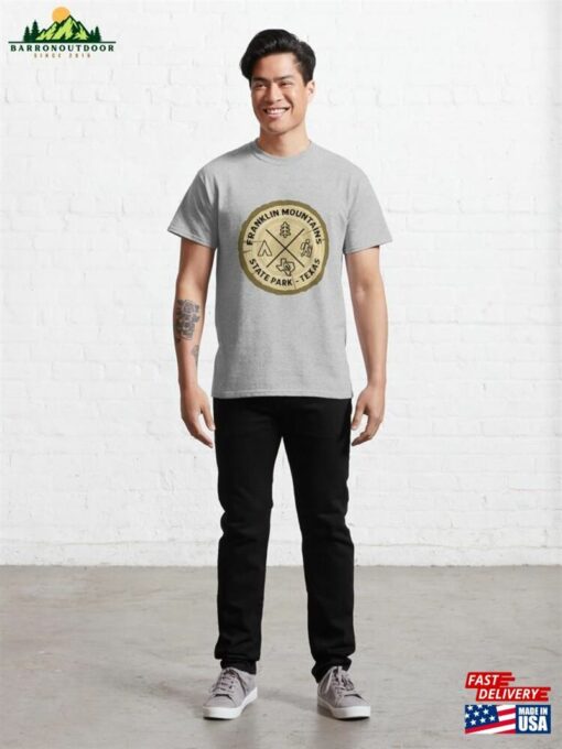 Franklin Mountains State Park Log Slice Classic T-Shirt Unisex Sweatshirt