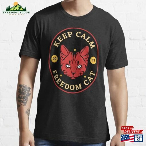 Freedom Cat 2023 Essential T-Shirt Sweatshirt Classic