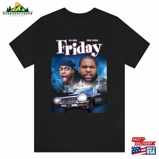 Friday Movie Men’s Black T-Shirt Size To 5Xl Classic Unisex