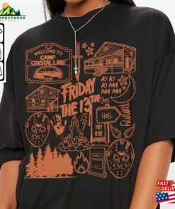 Friday The 13Th Movie Doodle Art Shirt Vintage Merch Tees Horror Quotes Sweatshirt Halloween Da3006dt Classic Hoodie 2 Friday The 13Th Movie Doodle Art Shirt Vintage Merch Tees Horror Quotes Sweatshirt Halloween Da3006dt Classic Hoodie 3