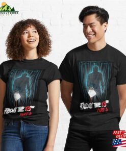 Friday The 13Th Part 3 Movie Poster Classic T-Shirt Hoodie Sweatshirt