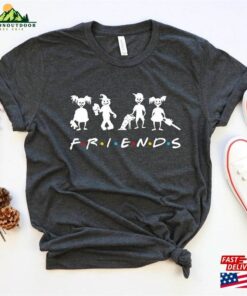 Friends Halloween Shirt Horror Characters Happy Gift Tee Hoodie Unisex Friends Halloween Shirt Horror Characters Happy Gift Tee Hoodie Unisex