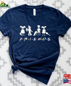 Friends Halloween Shirt Horror Characters Happy Gift Tee Hoodie Unisex 2 Friends Halloween Shirt Horror Characters Happy Gift Tee Hoodie Unisex 3