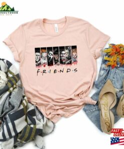 Friends Halloween Shirt Horror Movie Killers T-Shirt Scary Tee Classic 2 Friends Halloween Shirt Horror Movie Killers T Shirt Scary Tee Classic 3