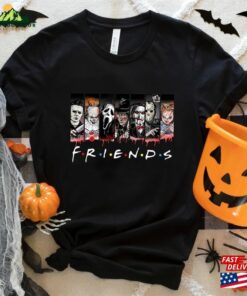 Friends Halloween Shirt Horror Movie Killers T-Shirt Scary Tee Classic 3 Friends Halloween Shirt Horror Movie Killers T Shirt Scary Tee Classic 4