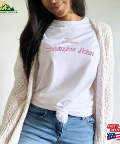 From Director Christopher Nolan Barbie Font Unisex T-Shirt Classic