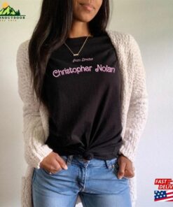 From Director Christopher Nolan Barbie Font Unisex T-Shirt Classic 2 From Director Christopher Nolan Barbie Font Unisex T Shirt Classic 3
