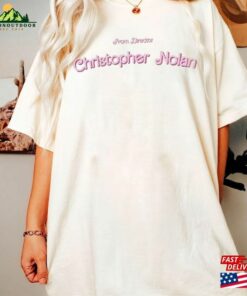 From Director Christopher Nolan Barbie Font Unisex T-Shirt Classic 3 From Director Christopher Nolan Barbie Font Unisex T Shirt Classic 4