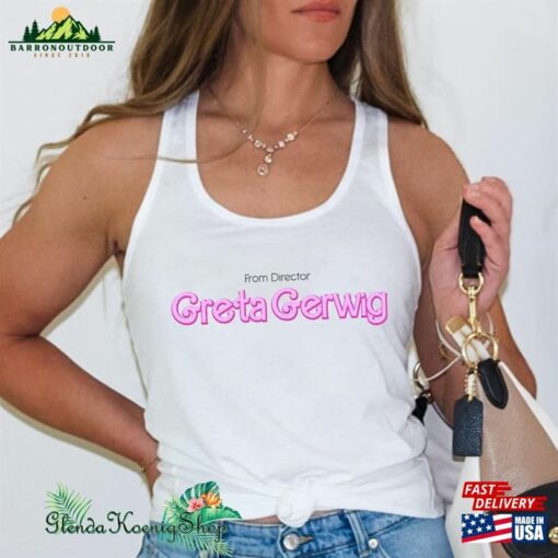 From Director Greta Gerwig Barbie Movie 2023 Tank Hoodie Classic