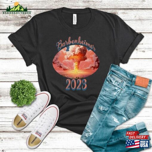 From Screen To Street Barbenheimer 2023 Tee Movie Mashup Shirt Pop Culture Fan T-Shirt Lovers Gift Film Fanatic Tshirt Unisex