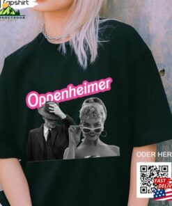 Funny Barbenheimer Shirt Barbie Moive Oppenheimer Unisex Hoodie Crewneck T-Shirt Funny Barbenheimer Shirt Barbie Moive Oppenheimer Unisex Hoodie Crewneck T-Shirt