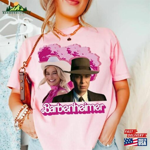 Funny Barbenheimer Shirt Comeon Baby Lets Go Party Oppenheimer T-Shirt Classic