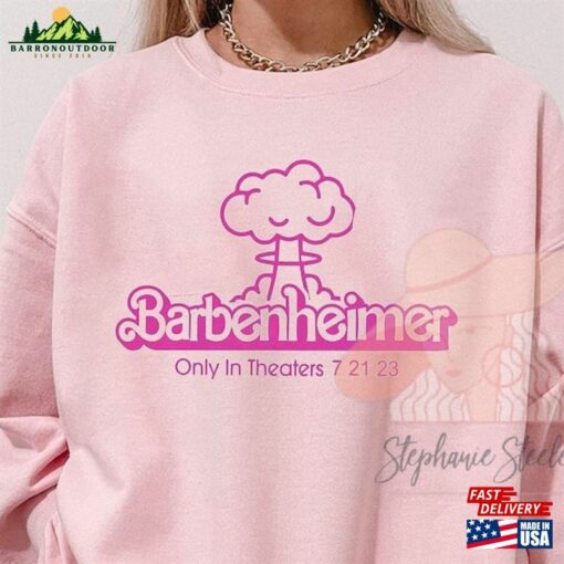 Funny Barbenheimer Sweatshirt Barbie Oppenheimer Shirt Moive Inspired Classic