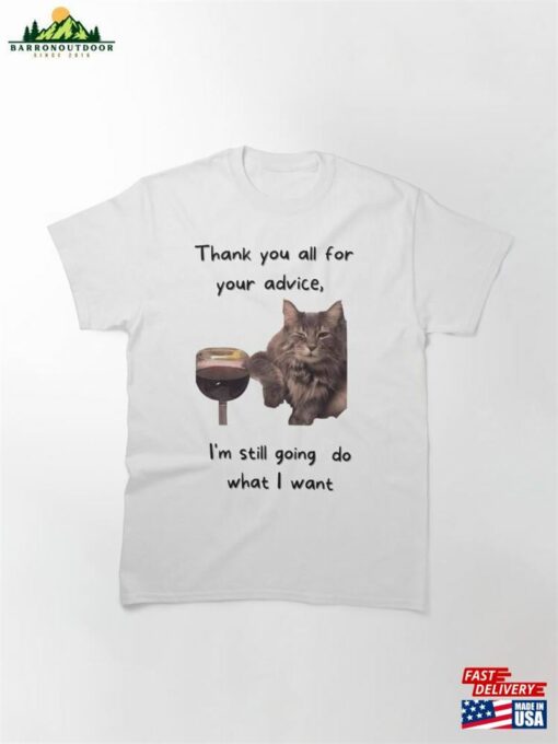 Funny Cat Classic T-Shirt Unisex