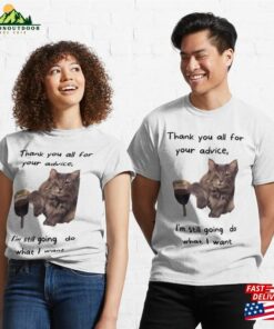 Funny Cat Classic T Shirt Unisex 3