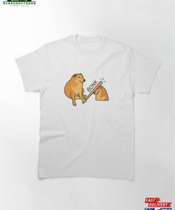 Funny Cheems Dog Bonk Meme Classic T-Shirt Unisex Hoodie