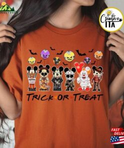 Funny Disney Halloween Mickey Horror Characters Shirt Mouse Movie Friends Balloons Unisex Sweatshirt 3 Funny Disney Halloween Mickey Horror Characters Shirt Mouse Movie Friends Balloons Unisex Sweatshirt 4