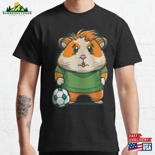 Funny Hamster Football Player Classic T-Shirt Unisex Sweatshirt