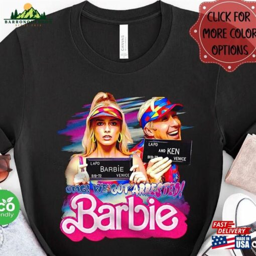 Funny Mug Shot Barbie Shirt 2023 Movie Y2k Clothing Sweatshirt Classic