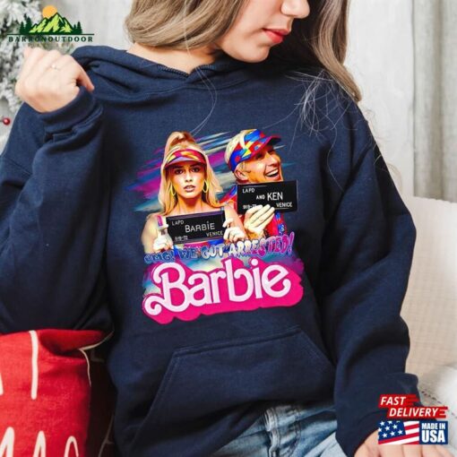 Funny Mug Shot Barbie Shirt 2023 Movie Y2k Clothing Sweatshirt Classic