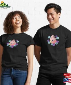 Galah Cockatoo And Flowers Classic T-Shirt Unisex