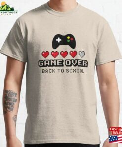 Game Over Back To School Shirt Kids Hoodie Unisex