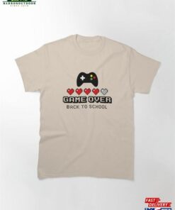 Game Over Back To School Shirt Kids Hoodie Unisex