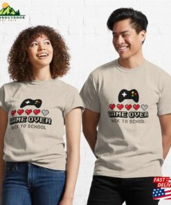 Game Over Back To School Shirt Kids Hoodie Unisex 2 Game Over Back To School Shirt Kids Hoodie Unisex 3